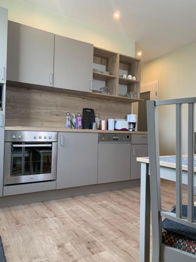 Die Senfbude - Wunderschoene Apartments Fuer 4 Personen Mit Terrasse & Stellplatz Лейпциг Экстерьер фото