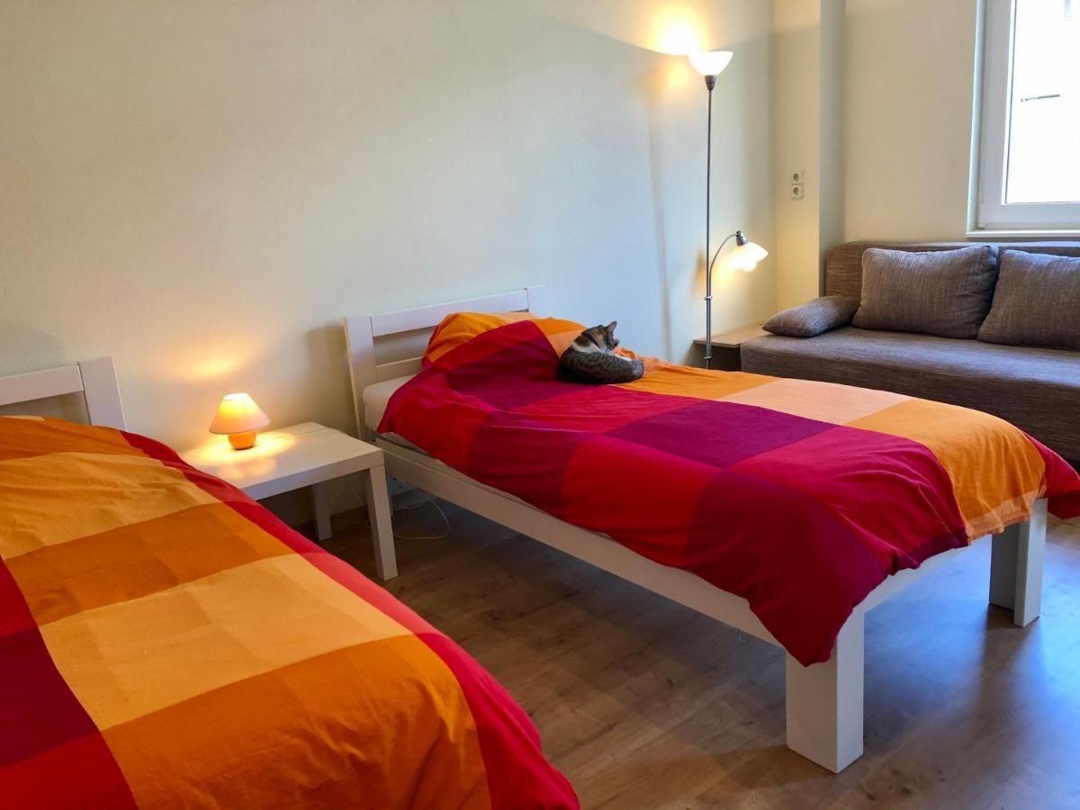 Die Senfbude - Wunderschoene Apartments Fuer 4 Personen Mit Terrasse & Stellplatz Лейпциг Экстерьер фото