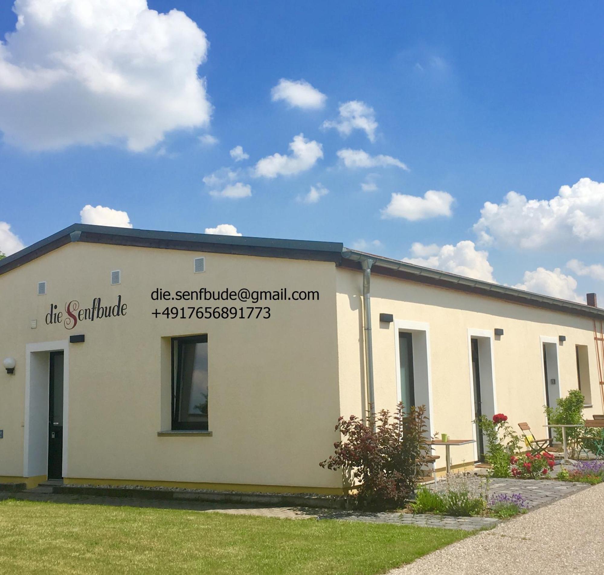 Die Senfbude - Wunderschoene Apartments Fuer 4 Personen Mit Terrasse & Stellplatz Лейпциг Экстерьер фото